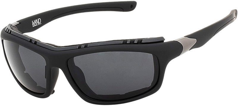 WYND Blocker Polarized Dry Eye Wind Resistant Sunglasses Motorcycle Glasses (Model 335 Polarized) - Image 2